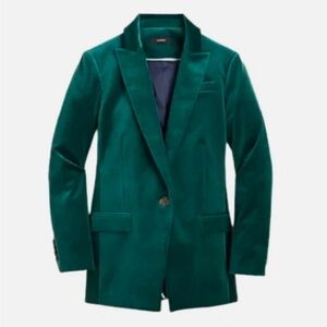 J. Crew NWT Willa Blazer in Stretch Velvet